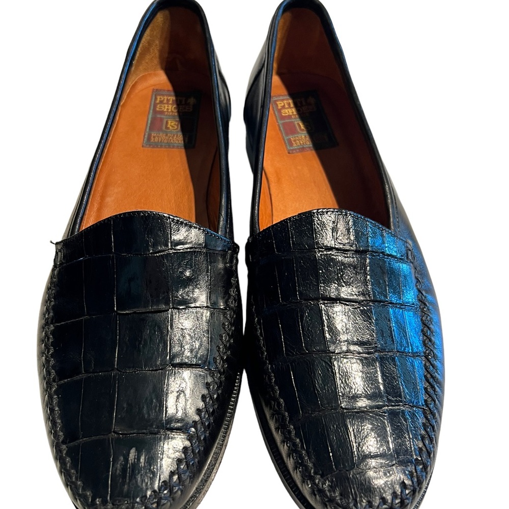 Pitti Shoes Firenze slip on Loafers Mens size 9.5